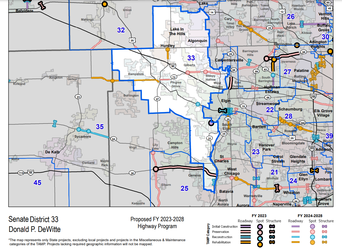 2023 2028 IDOT Map 