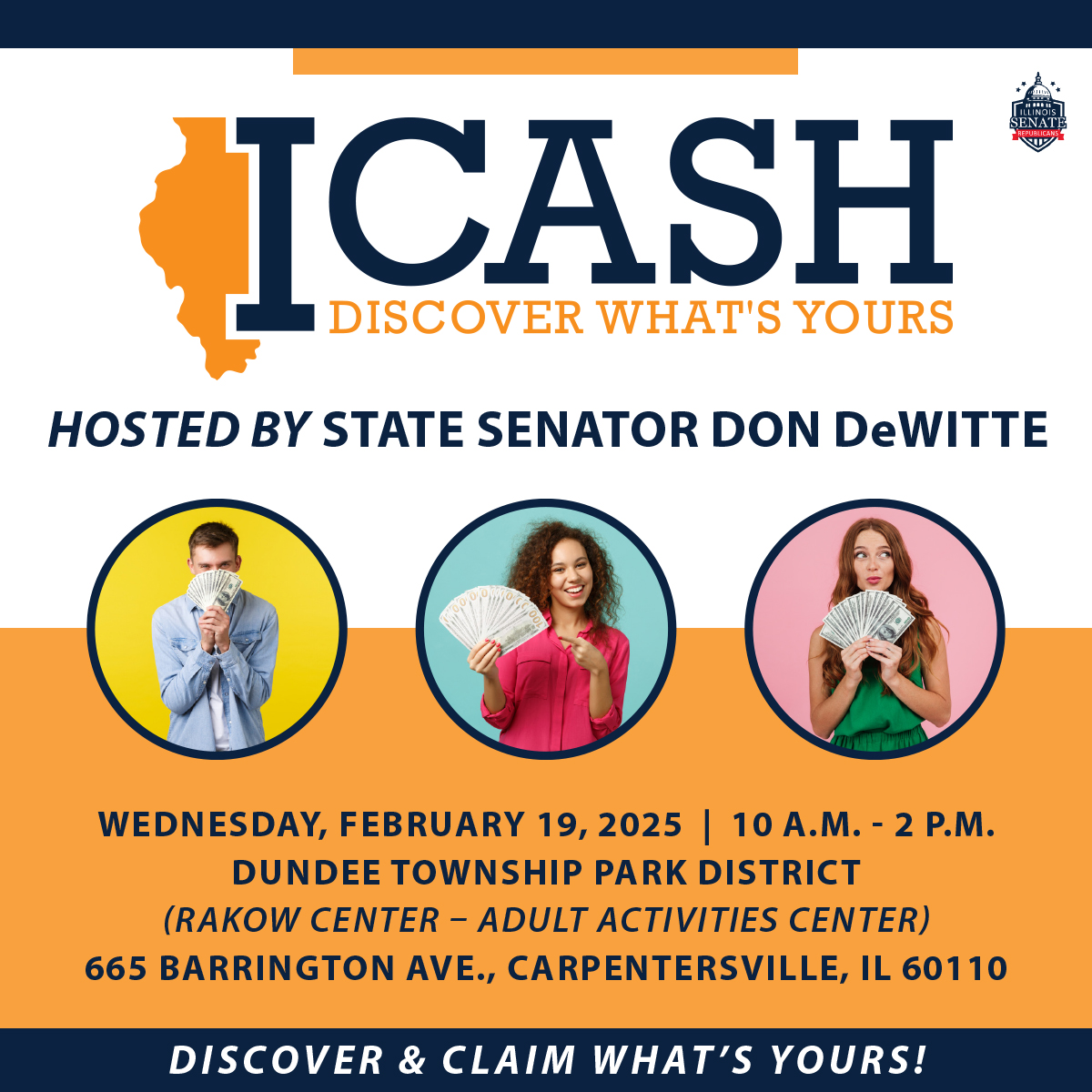 ICASH Unclaimed Property Event