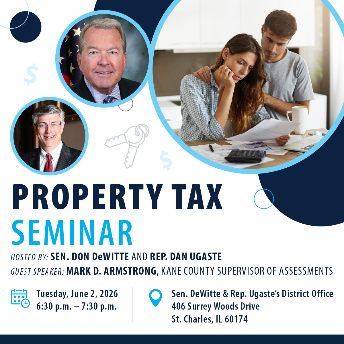 Property Tax Event flyer