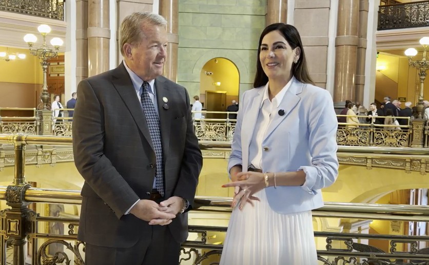 Senator DeWitte and Rep. La Ha discuss the passage of SB 3016