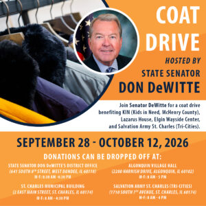 DeWitte Coat Drive Graphic