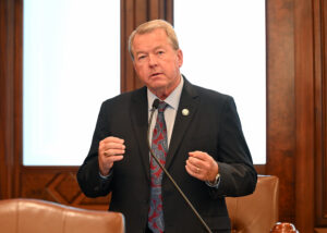 DeWitte presenting a bill
