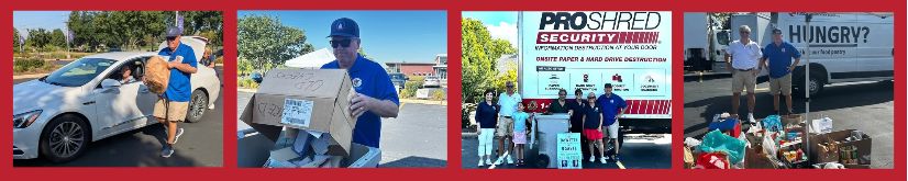 Shred Event photo collage
